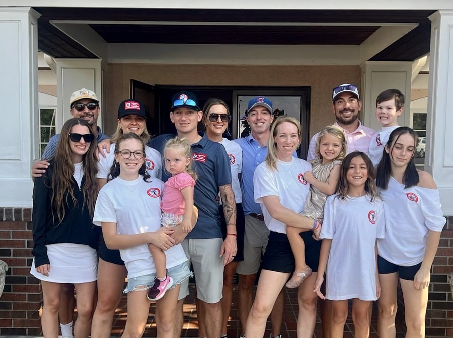 The Dutton family at the 5th Annual tournament